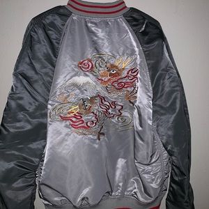 Japanese style bomber jacket